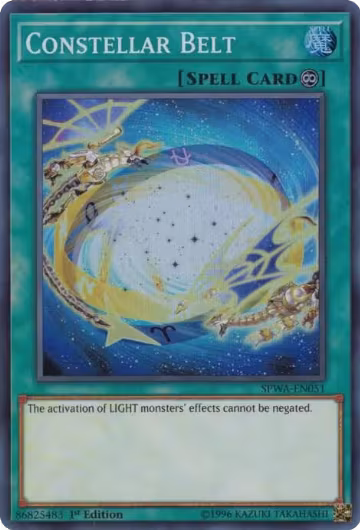 Constellar Belt (SPWA-EN051), Spirit Warriors — Yu-Gi-Oh! card price