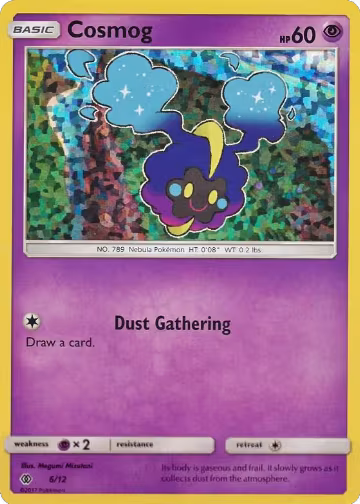 Cosmog - 6/12 (006/012), McDonald's Promos 2017 — Pokémon card price