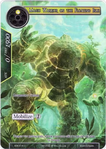 Magic Warrior on the Floating Isle (Full Art) (ADK-014), Advent of the Demon King — Force of Will card price
