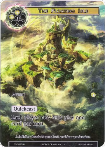 The Floating Isle (Full Art) (ADK-025), Advent of the Demon King — Force of Will card price