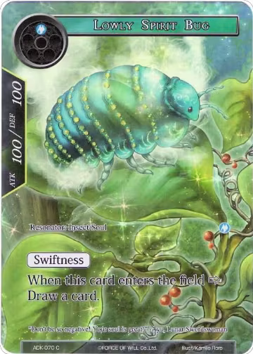 Lowly Spirit Bug (Full Art) (ADK-070), Advent of the Demon King — Force of Will card price