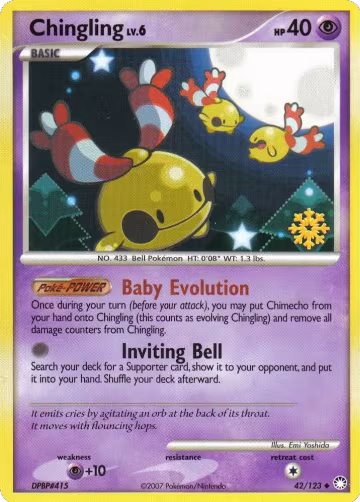 Chingling - 42/123 (042/123), Countdown Calendar Promos — Pokémon card price