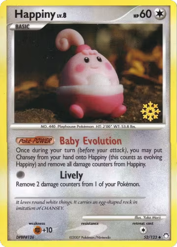 Happiny - 52/123 (052/123), Countdown Calendar Promos — Pokémon card price