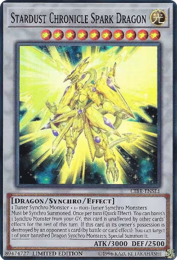 Stardust Chronicle Spark Dragon (CIBR-ENSE1), Circuit Break — Yu-Gi-Oh! card price