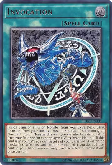 Invocation (UTR) (OP06-EN003), OTS Tournament Pack 6 — Yu-Gi-Oh! card price