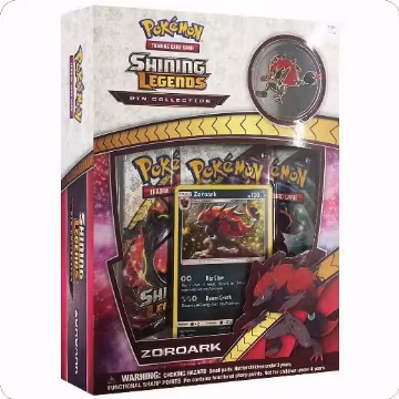 Shining Legends Pin Collection: Zoroark, Shining Legends — Pokémon sealed product price