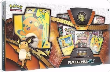 Shining Legends Special Collection: Raichu GX, Shining Legends — Pokémon sealed product price