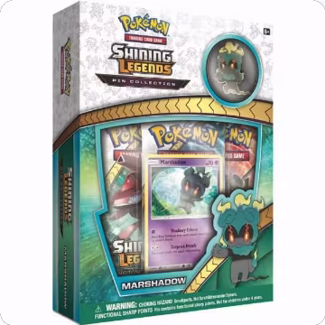 Shining Legends Pin Collection: Marshadow, Shining Legends — Pokémon sealed product price