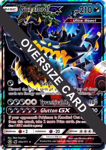 Guzzlord GX - 63a/111 (063a/111), Jumbo Cards — Pokémon card price