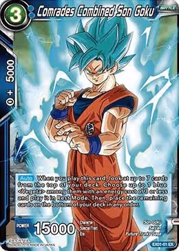 Comrades Combined Son Goku (Foil) (EX01-01) — card price