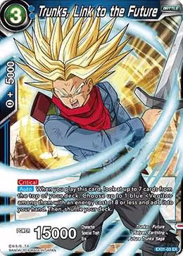 Trunks, Link to the Future (EX01-03), Expansion Deck Box Set 01: Mighty Heroes — DB Super card price