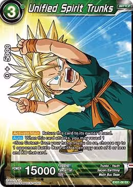 Unified Spirit Trunks (EX01-06), Expansion Deck Box Set 01: Mighty Heroes — DB Super card price