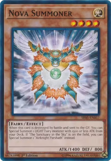 Nova Summoner (SR05-EN017) — card price