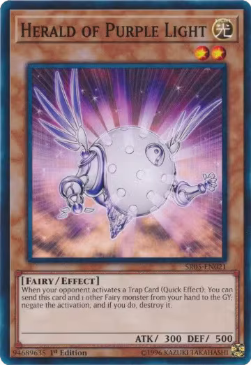 Herald of Purple Light (SR05-EN021), Structure Deck: Wave of Light — Yu-Gi-Oh! card price
