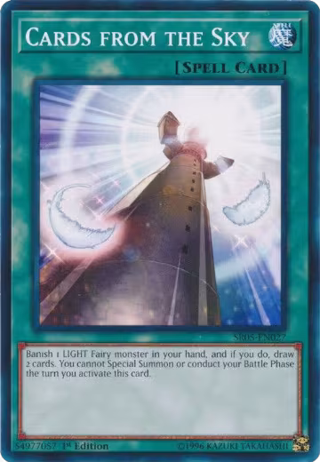 Cards from the Sky (SR05-EN027), Structure Deck: Wave of Light — Yu-Gi-Oh! card price
