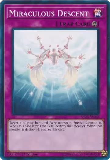 Miraculous Descent (SR05-EN033), Structure Deck: Wave of Light — Yu-Gi-Oh! card price