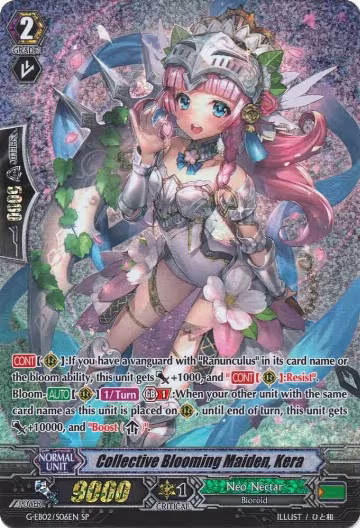 Collective Blooming Maiden, Kera (SP) (G-EB02/S06EN), G-EB02: The AWAKENING ZOO — Vanguard card price