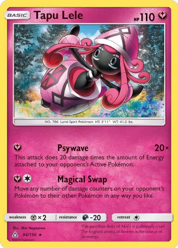 Tapu Lele (94/156), SM - Ultra Prism — Pokémon card price