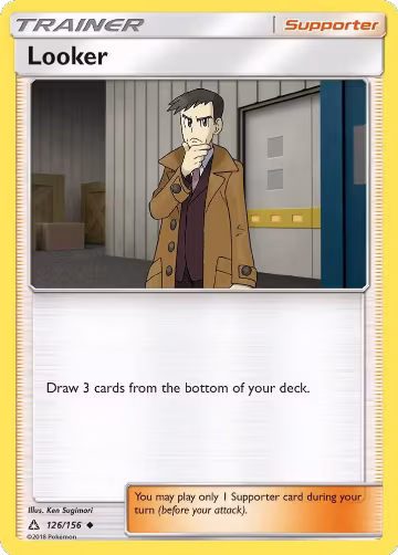 Looker (126/156), SM - Ultra Prism — Pokémon card price
