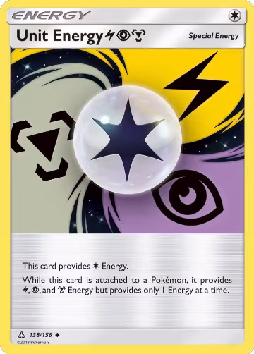 Unit Energy LPM (138/156), SM - Ultra Prism — Pokémon card price