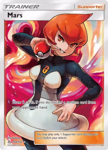 Mars (Full Art) (154/156), SM - Ultra Prism — Pokémon card price