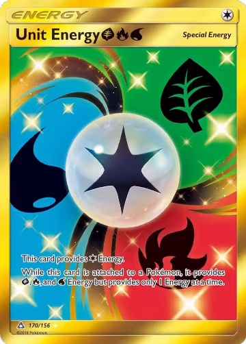 Unit Energy GRW (Secret Rare) (170/156), SM - Ultra Prism — Pokémon card price