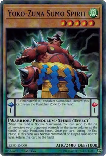 Yoko-Zuna Sumo Spirit (EXFO-EN000), Extreme Force — Yu-Gi-Oh! card price