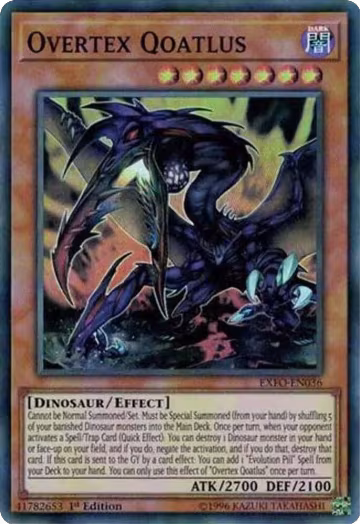 Overtex Qoatlus (EXFO-EN036), Extreme Force — Yu-Gi-Oh! card price