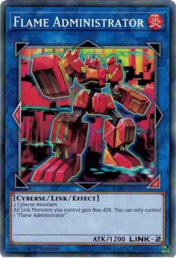 Flame Administrator (EXFO-EN041), Extreme Force — Yu-Gi-Oh! card price