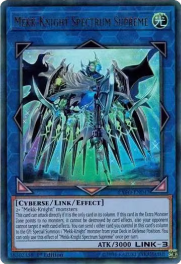 Mekk-Knight Spectrum Supreme (EXFO-EN047), Extreme Force — Yu-Gi-Oh! card price