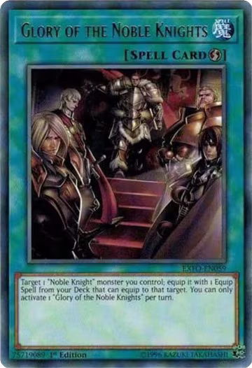 Glory of the Noble Knights (EXFO-EN059), Extreme Force — Yu-Gi-Oh! card price