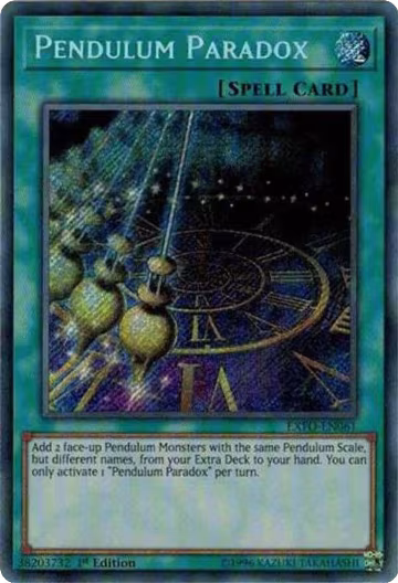 Pendulum Paradox (EXFO-EN061), Extreme Force — Yu-Gi-Oh! card price