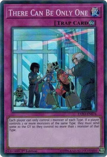 There Can Be Only One (EXFO-EN076), Extreme Force — Yu-Gi-Oh! card price