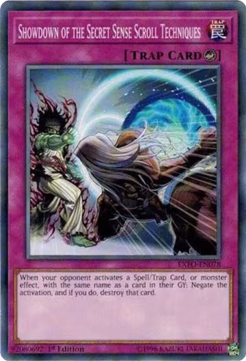 Showdown of the Secret Sense Scroll Techniques (EXFO-EN078), Extreme Force — Yu-Gi-Oh! card price
