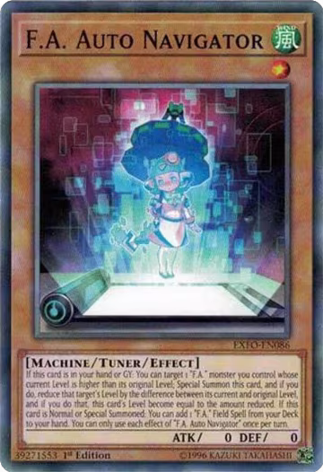 F.A. Auto Navigator (EXFO-EN086), Extreme Force — Yu-Gi-Oh! card price