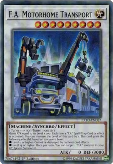 F.A. Motorhome Transport (EXFO-EN087), Extreme Force — Yu-Gi-Oh! card price