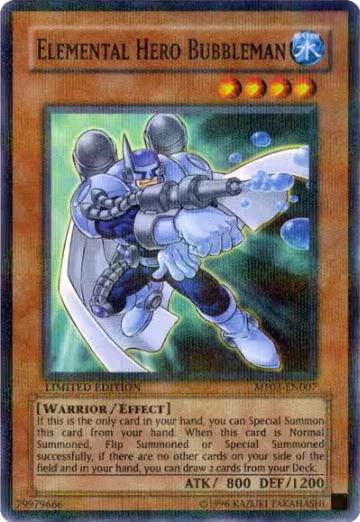 Elemental HERO Bubbleman (MF03-EN007) — card price