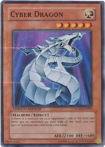 Cyber Dragon (MF03-EN009) — card price