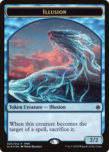 Illusion // Saproling Double-Sided Token (3), FNM Promos — Magic card price