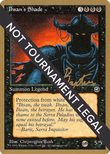 Ihsan's Shade - 1996 George Baxter (HML) (SB), World Championship Decks — Magic card price
