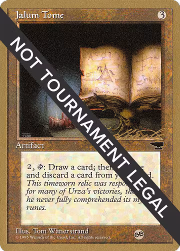 Jalum Tome - 1996 Leon Lindback (CHR) (SB), World Championship Decks — Magic card price