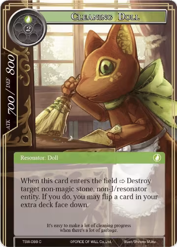 Cleaning Doll (TSW-088), The Time Spinning Witch — Force of Will card price