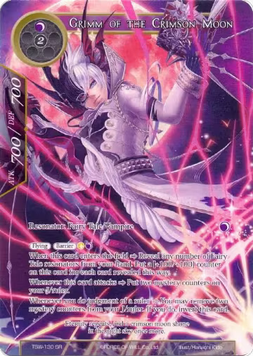 Grimm of the Crimson Moon // Grimm, Hope from the Future (Full Art) (TSW-130), The Time Spinning Witch — Force of Will card price