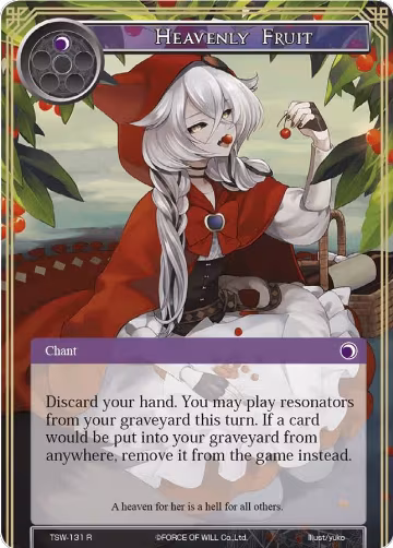Heavenly Fruit (TSW-131), The Time Spinning Witch — Force of Will card price