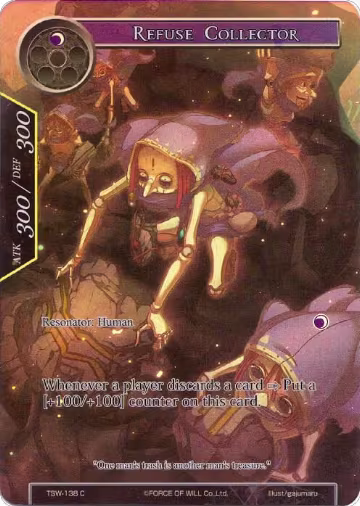 Refuse Collector (Full Art) (TSW-138), The Time Spinning Witch — Force of Will card price