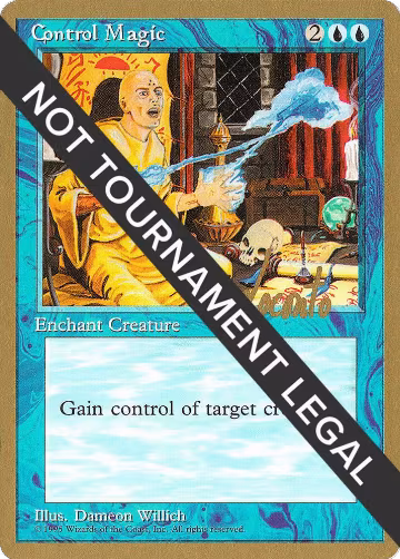 Control Magic - 1996 Michael Loconto (4ED), World Championship Decks — Magic card price