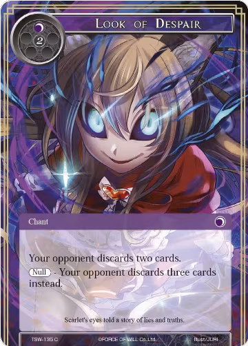 Look of Despair (TSW-135), The Time Spinning Witch — Force of Will card price