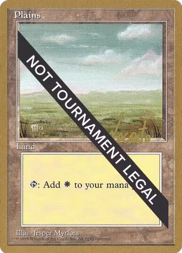 Plains (C) - 1996 Michael Loconto (4ED), World Championship Decks — Magic card price