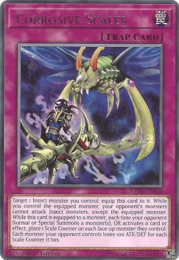 Corrosive Scales (LED2-EN010), Legendary Duelists: Ancient Millennium — Yu-Gi-Oh! card price