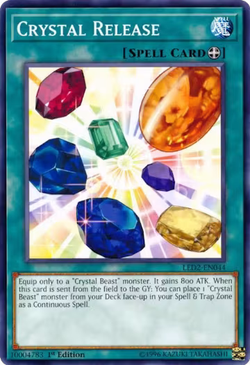Crystal Release (LED2-EN044), Legendary Duelists: Ancient Millennium — Yu-Gi-Oh! card price